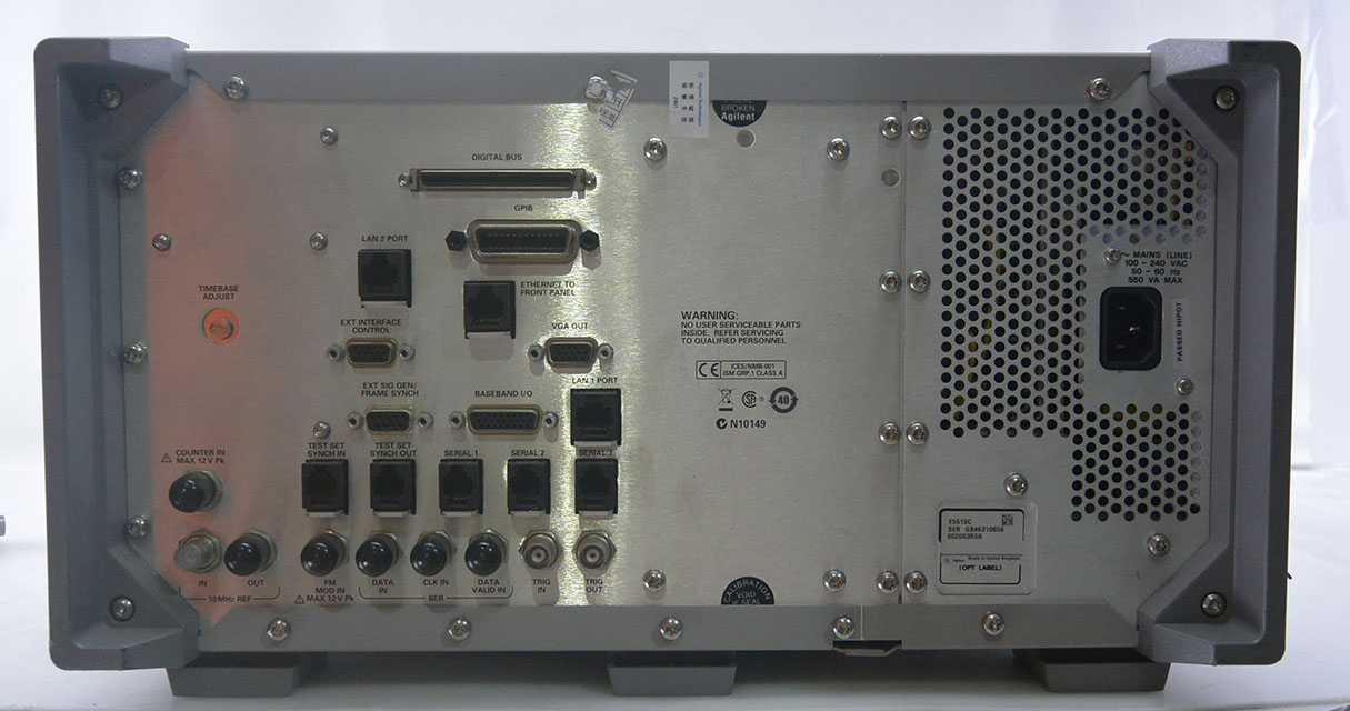 Keysight(Agilent) E5515C 8960 Series 10 Wireless Communications Test Set