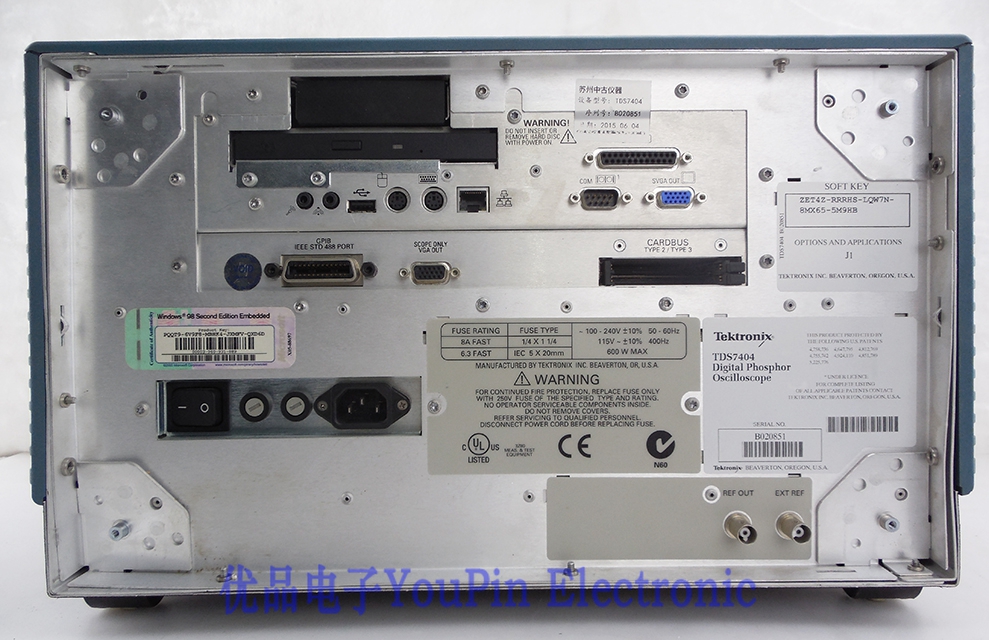 Tektronix TDS7404 Digital Oscilloscope Phosphor