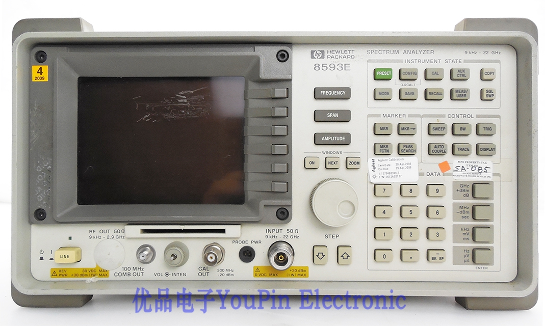 Keysight(Agilent) 8593E Portable Spectrum Analyzer
