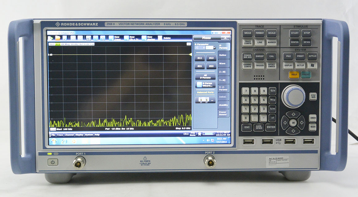 R&S ZNB8 Vector Network Analyzer